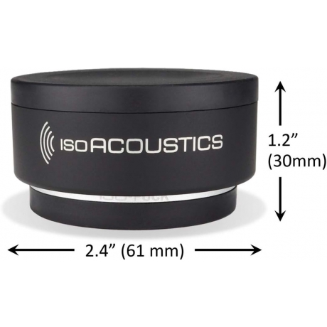 IsoAcoustics Iso Puck 76 Titreşim İzolatörü 2'li Set<br>Fotoğraf: 3/4