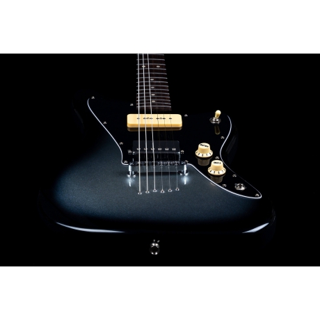 Jet JJ-350 Baritone HH Elektro Gitar (Moonburst Lunar Eclipse)<br>Fotoğraf: 4/7
