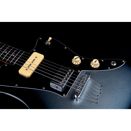 Jet JJ-350 Baritone HH Elektro Gitar (Moonburst Lunar Eclipse)<br>Fotoğraf: 5/7