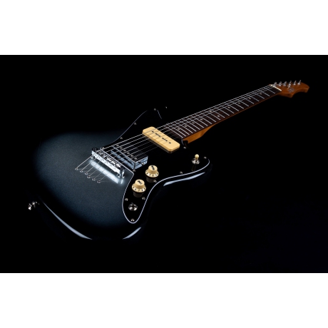 Jet JJ-350 Baritone HH Elektro Gitar (Moonburst Lunar Eclipse)<br>Fotoğraf: 3/7