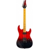 Jet JS-1000 Vulcano HH Elektro Gitar (Flamed Transparent Red)<br>Fotoğraf: 1/7