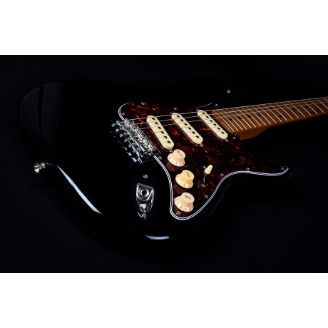 Jet JS-300 BK SSS Elektro Gitar (Black)<br>Fotoğraf: 4/9