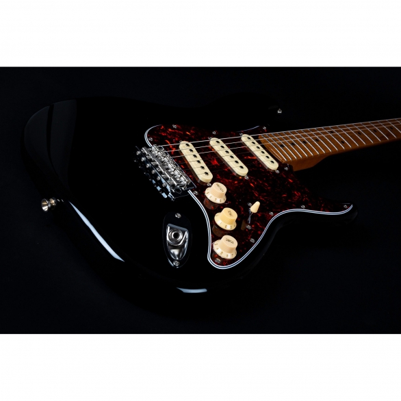 Jet JS 300 BK SSS Elektro Gitar Black Doremusic Jet JS 300 BK SSS Elektro Gitar Black Doremusic
