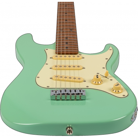 Jet JS-300 Mini SSS Elektro Gitar (Sea Foam Green)<br>Fotoğraf: 3/8