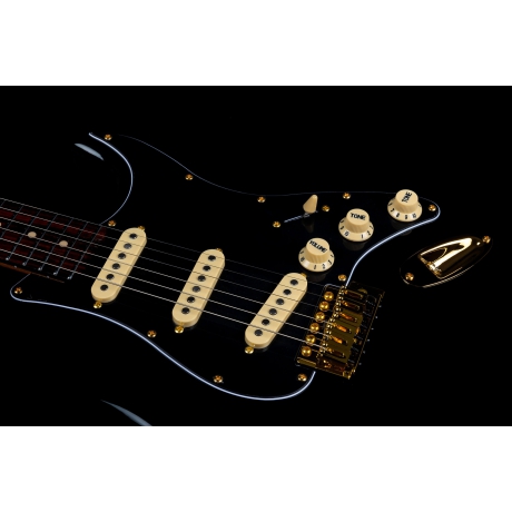 Jet JS-380 BK G SSS Elektro Gitar (Black)<br>Fotoğraf: 6/8