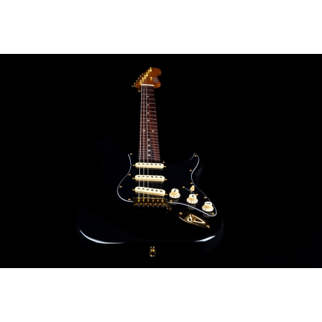 Jet JS-380 BK G SSS Elektro Gitar (Black)<br>Fotoğraf: 4/8