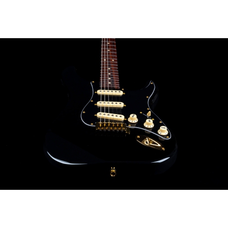 Jet JS-380 BK G SSS Elektro Gitar (Black)<br>Fotoğraf: 5/8