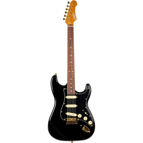 Jet JS-380 BK G SSS Elektro Gitar (Black)<br>Fotoğraf: 1/8