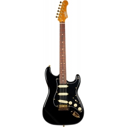 Jet JS-380 BK G SSS Elektro Gitar (Black)