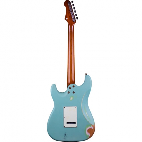Jet JS-400 SFG RLC HSS Elektro Gitar (Distressed Sea Foam Green)<br>Fotoğraf: 2/7