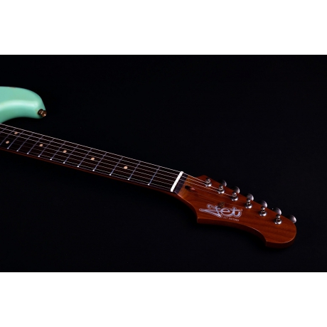 Jet JS-400 SFG RLC HSS Elektro Gitar (Distressed Sea Foam Green)<br>Fotoğraf: 7/7