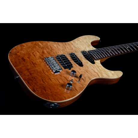 Jet JS-45 Elite HSS Elektro Gitar (Fireburst Flame)<br>Fotoğraf: 3/8