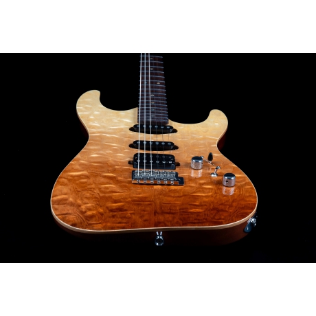 Jet JS-45 Elite HSS Elektro Gitar (Fireburst Flame)<br>Fotoğraf: 4/8