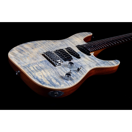 Jet JS-45 Elite HSS Elektro Gitar (Indigo Gray)<br>Fotoğraf: 3/6