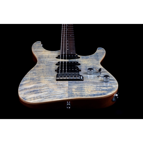Jet JS-45 Elite HSS Elektro Gitar (Indigo Gray)<br>Fotoğraf: 4/6