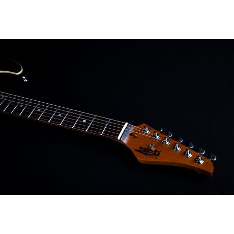 Jet JS-450 QTB R HSS Elektro Gitar (Transparent Brown)<br>Fotoğraf: 6/6