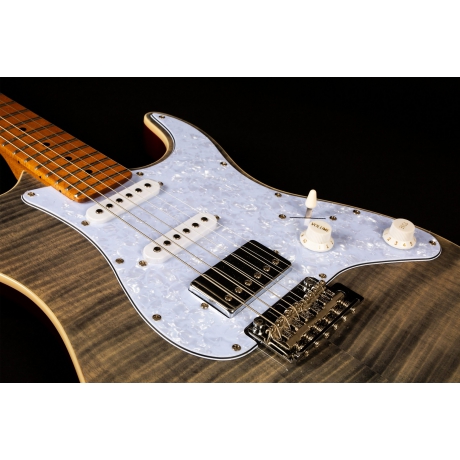 Jet JS-450 TBK HSS Elektro Gitar (Transparent Black)<br>Fotoğraf: 6/7