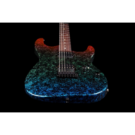 Jet JS-50 Elite HH Elektro Gitar (Art Blue)<br>Fotoğraf: 4/8