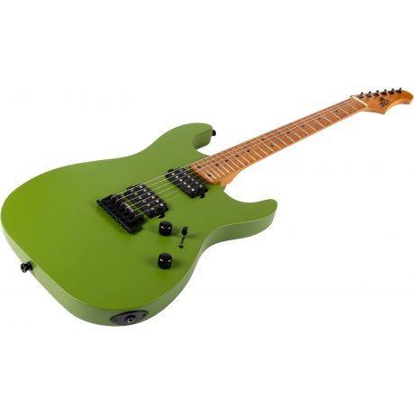 Jet JS-500 MGR HH Elektro Gitar (Satin Green)<br>Fotoğraf: 3/8