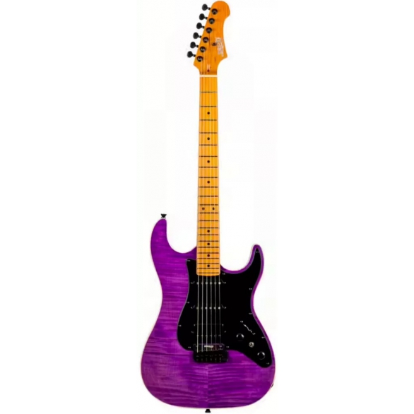 Jet JS-600 HSS Elektro Gitar (Transparent Purple), Fotoğraf: 1/2