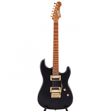 Jet JS-700 MBK HH Elektro Gitar (Matt Black)<br>Fotoğraf: 1/7