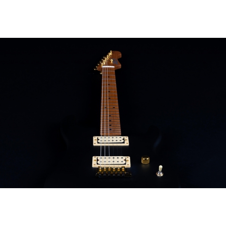 Jet JS-700 MBK HH Elektro Gitar (Matt Black)<br>Fotoğraf: 5/7