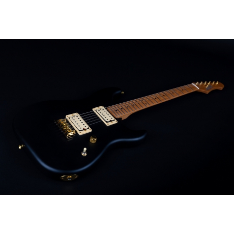 Jet JS-700 MBK HH Elektro Gitar (Matt Black)<br>Fotoğraf: 3/7
