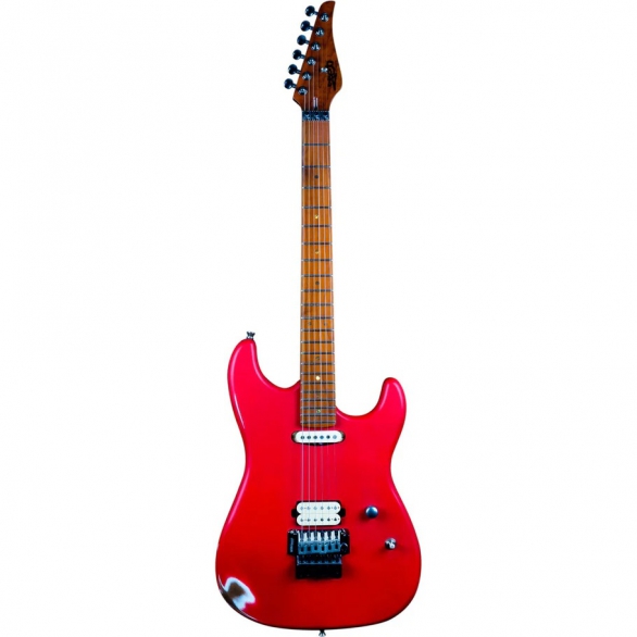 Jet JS-850 RLC FR Elektro Gitar (Red Relic), Fotoğraf: 1/3