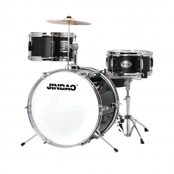 JIinbao 3 Parça Junior Davul Set (Siyah)