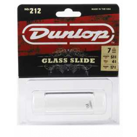 Jim Dunlop 212SI Glass Small Short Slide<br>Fotoğraf: 1/2
