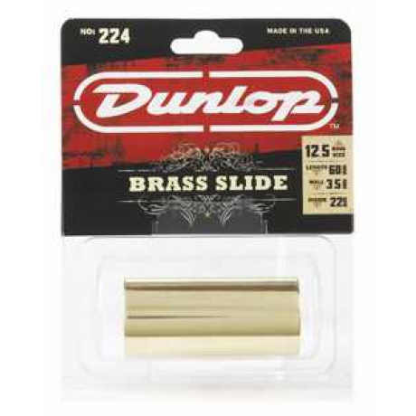Jim Dunlop 224SI Brass Medium Slide<br>Fotoğraf: 1/2