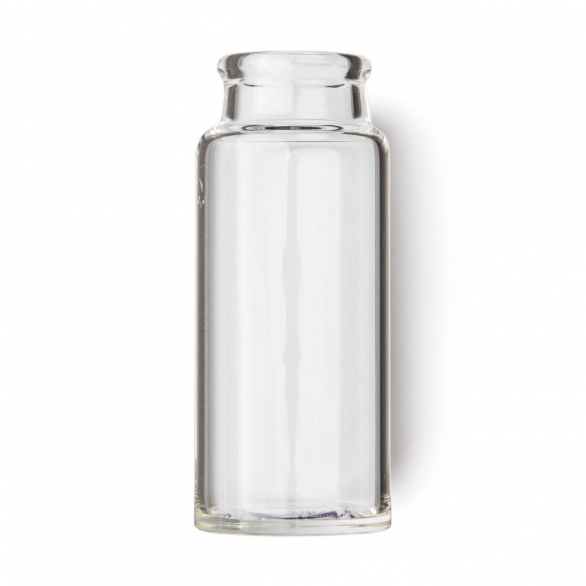 Jim Dunlop 271 Blues Bottle® Regular Wall Small Clear Glass Slide, Fotoğraf: 1/2