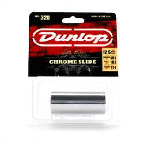 Jim Dunlop 318SI Chrome Slide Medium<br>Fotoğraf: 1/2
