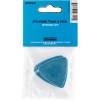 Jim Dunlop 431P1.0 Tortex Triangle Blue 6'lı Paket Pena (1.00 mm)<br>Fotoğraf: 3/3