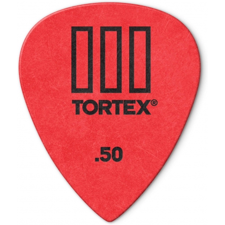 Jim Dunlop 462R.50 Tortex III Pena (0.50 mm)<br>Fotoğraf: 2/2