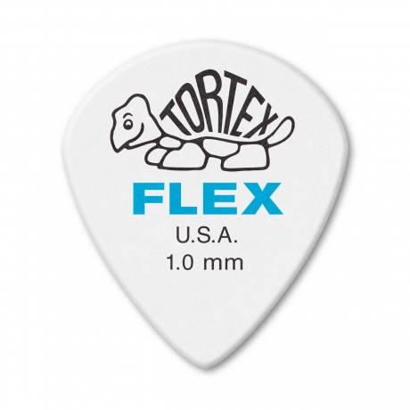 Jim Dunlop 466R1.0 Tortex Flex Jazz III XL Pena (1.00 mm)<br>Fotoğraf: 1/3
