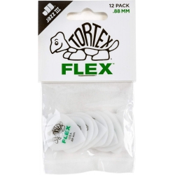 Jim Dunlop 468P088 Tortex Flex Jazz III 12'li Paket Pena (0.88 mm)