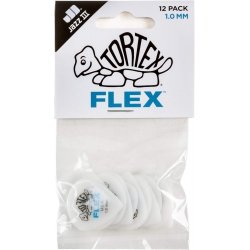 Jim Dunlop 468P100 Tortex Flex Jazz III 12'li Paket Pena (1.00 mm)