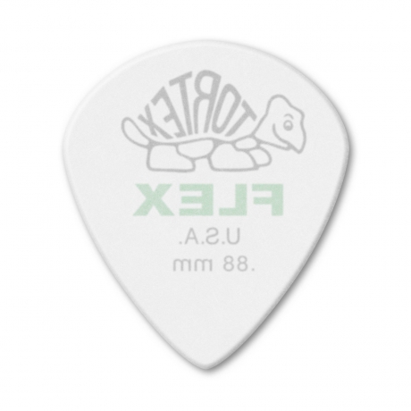 Jim Dunlop 468R.88 Tortex Flex Jazz III Pena (0.88 mm)<br>Fotoğraf: 3/3