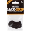 Jim Dunlop 471P3S Nyl Max Grip Jazz III 6'lı Paket Pena (Siyah)<br>Fotoğraf: 2/2