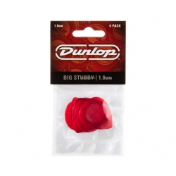 Jim Dunlop 475P1.0 Big Stubby 6'lı Paket Pena (1.00 mm)