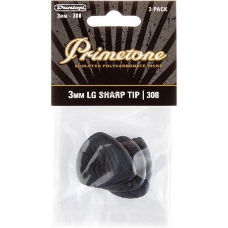 Jim Dunlop 477P308 Primton LG Shr 3'lü Paket Pena (3.00 mm)<br>Fotoğraf: 2/2