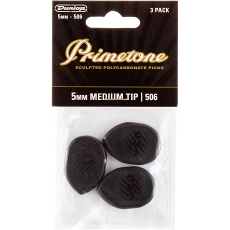 Jim Dunlop 477P506 Primetone Medium 3'lü Paket Pena (3.00 mm)<br>Fotoğraf: 2/2