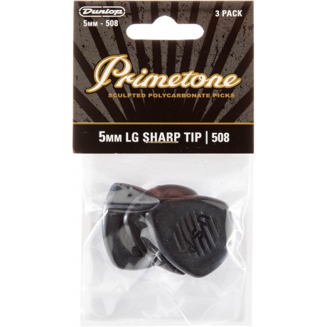 Jim Dunlop 477P508 Primton LG Sharp 3'lü Paket Pena (3.00 mm)<br>Fotoğraf: 2/2