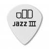 Jim Dunlop 478R1.0 Tortex White Jazz III Pena (1.00 mm)<br>Fotoğraf: 3/3