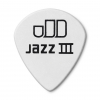 Jim Dunlop 478R1.14 Tortex White Jazz III Pena (1.14 mm)<br>Fotoğraf: 3/3