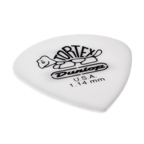 Jim Dunlop 478R1.14 Tortex White Jazz III Pena (1.14 mm)<br>Fotoğraf: 2/3