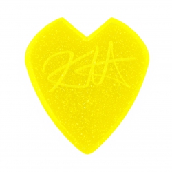 Jim Dunlop 47PKH3NYS Kirk Hammett Yellow Sparkle Jazz III 6'lı Paket Pena (1....