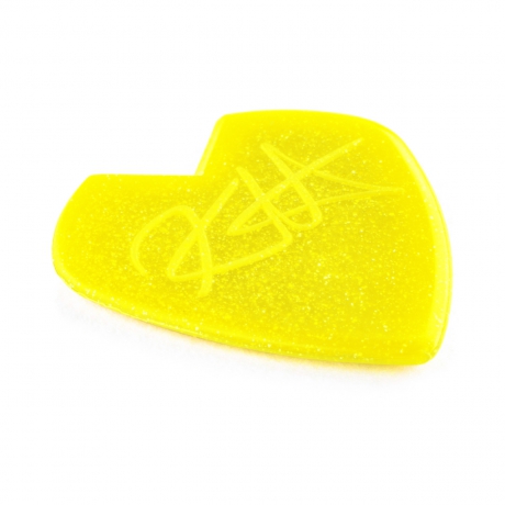 Jim Dunlop 47PKH3NYS Kirk Hammett Yellow Sparkle Jazz III 6'lı Paket Pena (1.38 mm)<br>Fotoğraf: 3/3