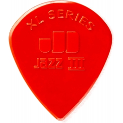 Jim Dunlop 47PXLN Nylon Jazz III XL 6'lı Paket Pena (Kırmızı)